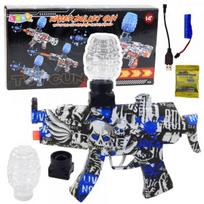 LEAN Toys Electric Water Ball Gun Graffiti White Blue