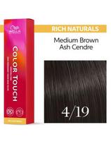 Wella plaukų dažai be amoniako Wella Color Touch  4/19 60ml