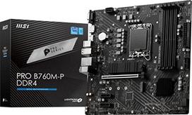 MSI PRO B760M-P DDR4 (B760, S1700, mATX, DDR4)