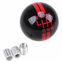 Manual Gear Shift Knob Shifter Black Round Ball For Ford Mustang GT500 6 Speed black