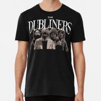 THE DUBLINERS S dydžio iki 5XL Pagaminta AU/JAV Marškinėliai 4XL gray