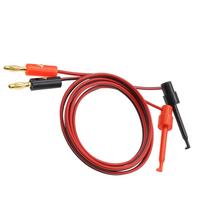 Copper Cores Banana Plug Test Leads Wire Connector Ideal for Electrical Tool and Measurement Instrument Accurate Result red