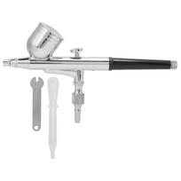 Airbrush Inkjet Tattoo Coloring Spraying Paint Pen Multi Purpose Airbrushing Accessories(130 Black Tail 0.3 Caliber ) white