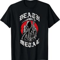 Death Metal The Grim Reaper T-Shirt S įvairiaspalvis