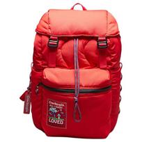 Coach Wavy 27 Kilpinis Dygsniuotas Užtrauktuku Uždengiamas Audinio Kuprinė Unisex kuprinė Rožinė-Raudona CQ058-XCZ Basic Set (Bag+Dust Bag) red