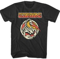 2025 The Scorpions Rock Band 1984 Hip Hop Fashion Cotton T-Shirt L