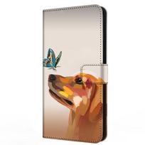 Magnetinė piniginė Nokia C32 C22 apsaugai Odinis dėklas Prabangus knygos tipo dangtelis Atverčiamas reljefinis apsauginis dangtelis Coque Nokia C 22 32 korpusui Nokia C32