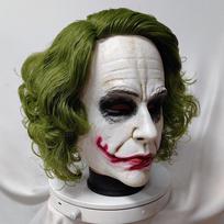 Dark Knight Batman Joker Joker Latex mask hood COS Halloween black