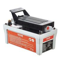 Air Hydraulic Pump, 10,000 PSI 1/2 Gal Reservoir, NPT 3/8  Oil Outlet, NPT 1/4  Inlet, 6.6 ft Pipe, Foot Actuated Hydraulic Pump Air Treadle for Auto