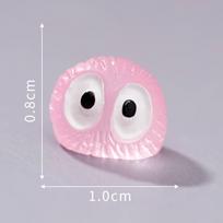 Glow-in-the-Dark Resin Figurine Micro-Scenery Decorative Ornament Cartoon- Adorable Viral Glowing Desktop Craft Item One Size