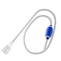 Rankinis vandens keitiklis Integruotas filtras Sifoninis siurblys Akvariumas Žuvų rezervuaro oro siurblio valymo priedai 1.5M (blue) white