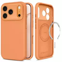 Tech-Protect UNIQ CC phone case with MagSafe support for iPhone 17 Pro | iPhone 18 Pro orange