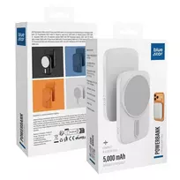 Blue Star Powerbank compatible with MagSafe Slim DG-P8 15W 5000 mAh white