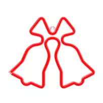 Forever  Neon LED CHRISTMAS BELLS red FLNE17 Forever Light