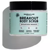 Breakout+aid Body Scrub - Body scrub for acne-prone skin 150ml