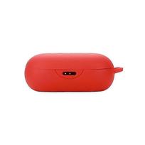 (Red) Anker Soundcore Sport X10 Wireless Earbuds Case - Anti-Drop Silicone Cover with Anti-Lost Buckle Black