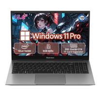 Blackview AceBook 5 Laptops 15.6 inch Intel® Pentium® Silver N6000 16GB DDR4+ 512GB SSD Dual BOX Stereo Speakers Windows 11 Pro pilka