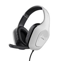 TRUST GXT 415PS ZIROX Wired Headset, Gaming, Black and White
