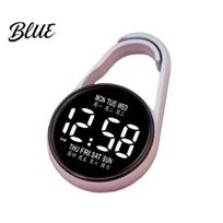 Hanging Watch Examination Keychain Digital Pocket LED Touch Portable Clip-On pilka