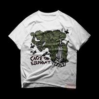 Cage The Elephant T shirt | Rock Music Shirt | Cigarette Daydreams | Melophobia | Cage The Elephant Merch | Cotton Tee S white