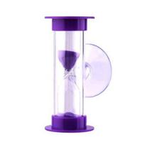 Eco Friendly 3 Minute Sand Shower Timer Regulate Water Usage & Save Money violetinė