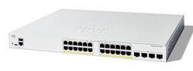 CISCO Catalyst 1200-24FP-4G Smart Switch, 24 Port GE, Full PoE, 4x1GE SFP, Limited Lifetime Protection (C1200-24FP-4G)