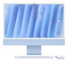 APPLE iMac M4 59.7 cm (23.5") 4480 x 2520 pixels All-in-One PC 16GB 256GB SSD macOS Sequoia Wi-Fi 6E (802.11ax) Blue