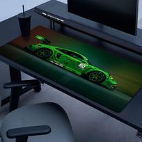 Cool Car gaming keyboard pad Laptop accessories table mat esports Gaming mouse pad Rubber non-slip XXL Home Office Study Gift 30cmx60cm(11.8x23.6inch)