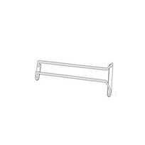 Multiple Size Wall Hanging High Glass Rack Glass Holder Wine Rack Goblet Holder Wine Glass Rack 27CM-Single Row white