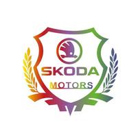 Car Window Emblem Colorful Sticker Badge Decal for Skoda Octavia Rapid Karoq Superb 3 Fabia 1 2 Kodiaq RS Yeti Vision Roomster fxdj44 gray