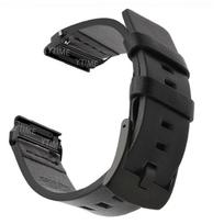 22mm Leather Watchbands For Garmin Approach S60/MARQ Series Quick Easyfit Wristband For Garmin Instinct/Epix Gen 2 Bracelet 22mm black