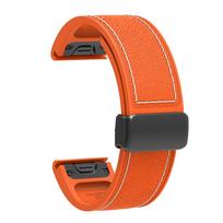 QuickFit 22mm 26mm Strap for Garmin Epix Gen 2 Silicone Band for Garmin Fenix 7 7X 6X 6 Pro 5X 5 Plus Enduro2 Bracelet Watchband 26mm orange