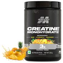 MuscleTech Platinum Creatine Micronized Powder | 83 Servings, Tropical Tango | Improves Strength, Power & Muscle Recovery |Muscletech Creatine Flav