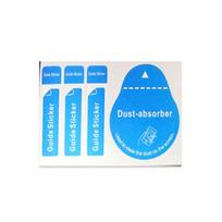 50PCS Cleaning Cellphone Screen Dust Absorber PVC LCD Guide Protector  Mobile Phone Accessories 4.3X7CM