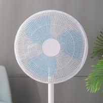 40/45Cm Fan Dust Cover Anti-Pinch Hand Protection Mesh Cover Protection Net Full Cover Floor Table Fan Mesh Cover A2 gray