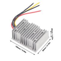 Step Up Boost Converter DC 12V24V(9‑30V) to DC 36V 15A 540W Voltage Regulator Power Transformer Module IP67 Waterproof