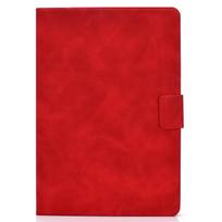 Leather Case for IPad 10th 10.9 2022 9.7 Inch 2017/2018 Cover Air 2/3/4 Mini 1/2/3/4/5 6 Wallet Case for Pro 9.7/10.5/11 2020 iPad mini 6 raudona