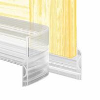 Soundproof Door Bottom Sealing Strip Insect Prevention TPE Draught Excluder Self-adhesive 100cm Door Draft Stopper Dorm beige