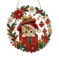 Christmas Kit with Acrylic Set for DIY Holiday Decor One Size
