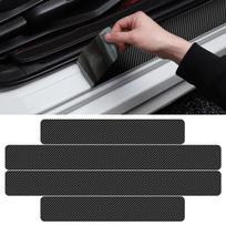 Anglies pluošto automobilio lipdukas Automobilio durų slenksčiai Vandeniui atsparūs Chevrolet Colorado Cruze Spark Captiva Malibu Trax Aveo Camaro gray