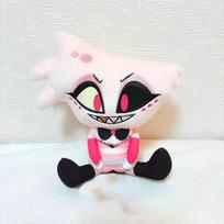 New New New Hazbin Hotel Alastor Angel Dust Cute Stuffed Plush Doll Plush Toy Gift For Fans white