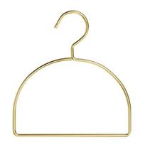 Half Round Clothes Rack Iron Tie Hooks Multi-function Pants Shelf  for Adult Kids beige