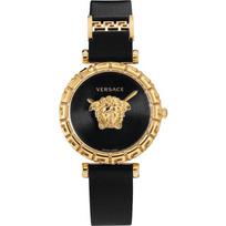 Versace Moteriškas Palazzo Empire Greca Kvarcinis Laikrodis 37mm VEDV00119 juoda