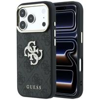 GUESS 4G  AND amp; Big Strass Logo Case for iPhone 17 Pro Max / 18 Pro Max - Black
