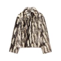 Z Cross-Border Euro-American Style 2025 Faux Fur Women's Overcoat 4360041 Small