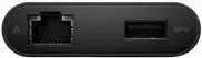 Dell DA200 išorinis vaizdo adapteris USB-C į VGA ir HDMI, juodas