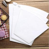 Reusable Cotton Coated Piping Bags white