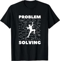 Problem-Solving-Climber Gift Rock-Climbing-Bouldering-Pun Gift Unisex T-Shirt XL gray