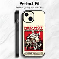 Fun Rock Band R-Red Hot Chili Peppers Phone Case Phone Case Soft Packaging Lightweight For iPhone17 16 15 14 13ProMax iphone12promax gray