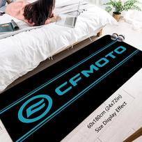 Entrance Doormat CFmoto Racing Balcony Rugs Living Room Carpet Foot Mats Bath Rug Floor Mat Ideal Gift Non-slip House Decoration 40cm x 60cm gray